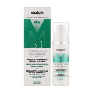 Концентрат Meddis подвійної дії проти акне та прищів