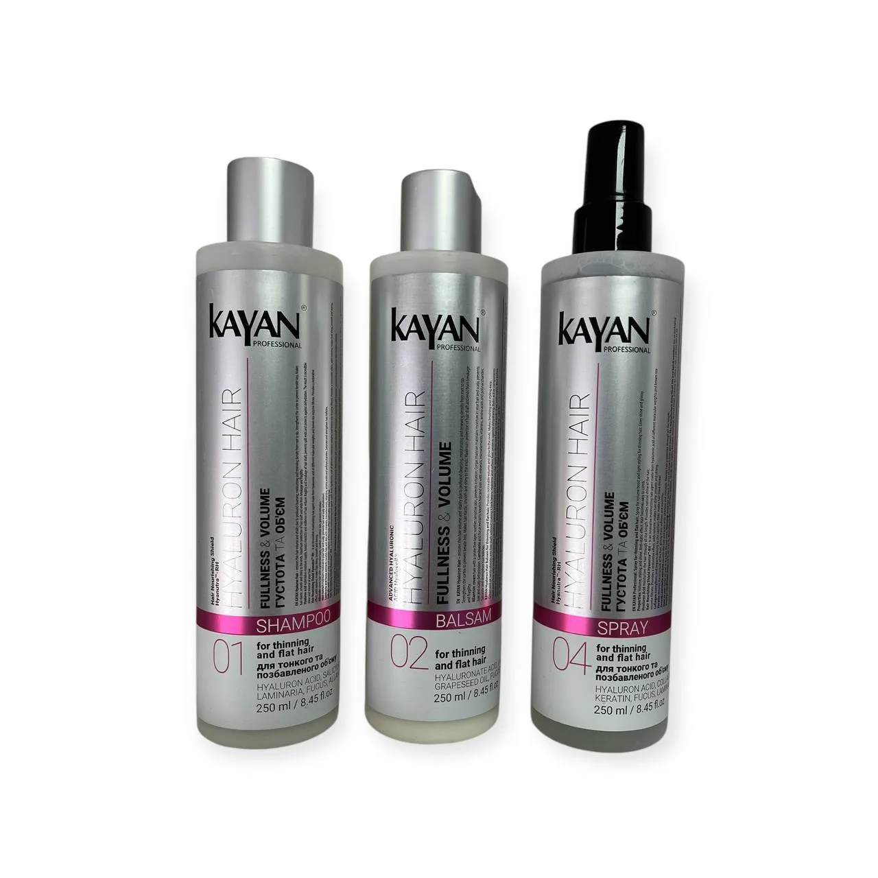 Набір для тонкого та позбавленого об'єму волосся