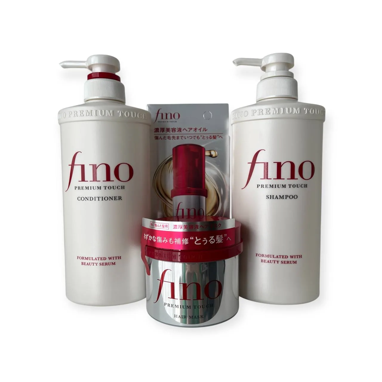 набір для пошкодженого волосся Fino Premium
